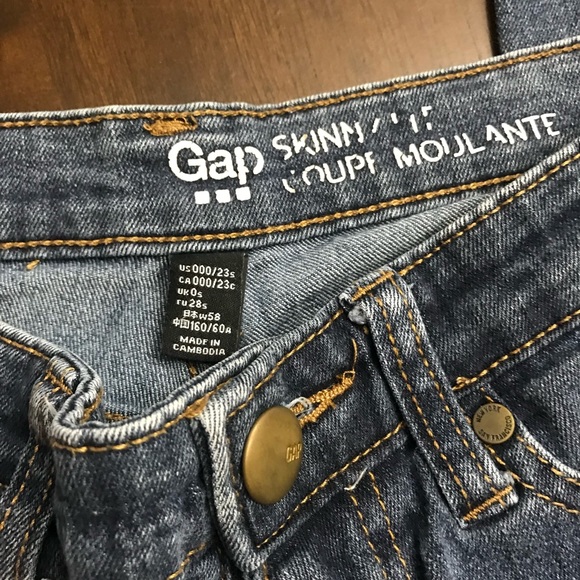 Gap 000 Short Skinny Jeans - Picture 2 of 4